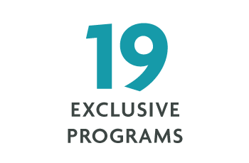 19 Exclusive Programs