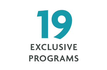 19 Exclusive Programs